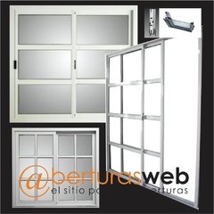 Ventana V. Repartido 2 Modelos V3mm de 1,50 x 0,60 en internet