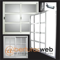 Ventana V. Repartido 2 Modelos V3mm de 1,80 x 1,10 en internet