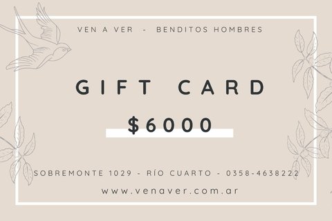 GIFT CARD