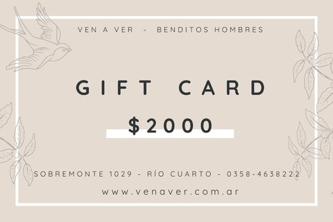 GIFT CARD