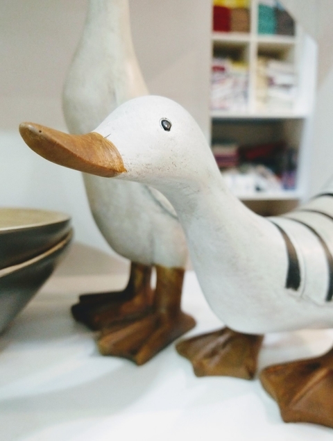 Adorno Figura Pato