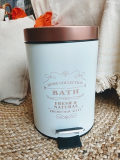 Cesto Baño Blanco