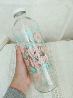 Botella Agua Estampada 1 litro - comprar online