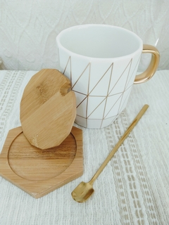 Taza con Base y Tapa - comprar online