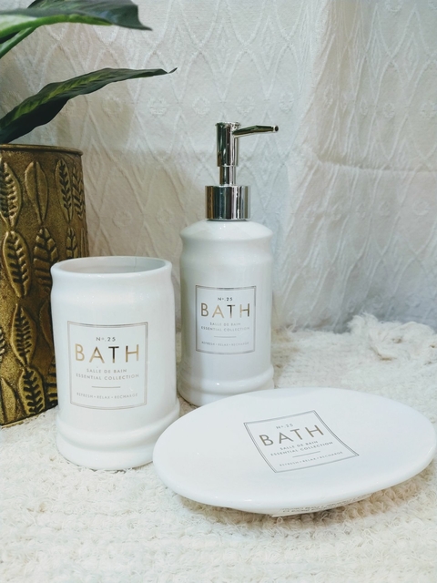 Set Baño x3 Piezas BATH