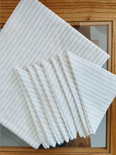 Mantel Lino Estampado