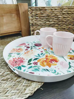 Bandeja Redonda Flores