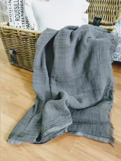 Manta Gasa Gris