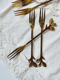 Set x6 Tenedor de Picada Hojas - comprar online