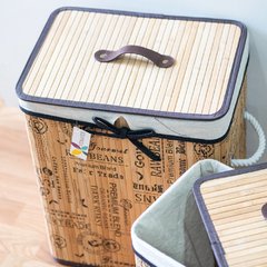 Cesto para Ropa Frases - NATURAL en internet