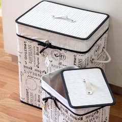 Cesto para Ropa Frases - NEGRO - tienda online