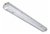 Listón Estanco ip66 para 2 Tubo de led 9w 60 cm plástico