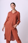 CAMISA LARGA LISA SUN
