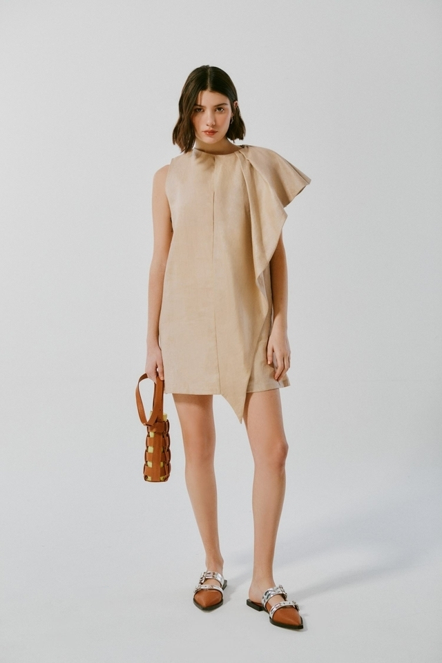 VESTIDO STARLIGHT - CAMEL - Comprar en Romeo