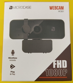 WebCam Microcase WC-801 Full HD 1080P