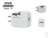 CARGADOR 220-USB TIPO C NS-FU53UP (sal:5V/3A+9V/2.22A+12V/1.67A)