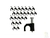 GRAMPAS, COAXIL RG6-59/UTP 5E-6E X 100 UNIDADES