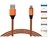CABLE MICRO-USB a USB-MACHO 1,00mts NS-CATEMI 2.1A NEGRO (TELA)