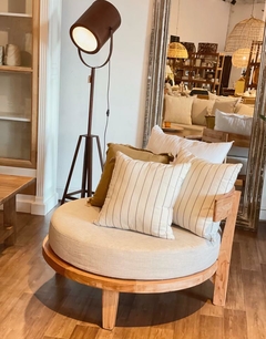 Sillón redondo en paraíso - tienda online