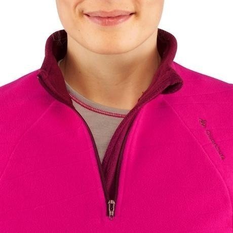 BUZO POLAR LIVIANO PARA SENDERISMO DECATHLON MUJER