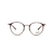 Óculos de Grau Ray Ban Redondo Marrom - loja online