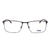 Óculos de Grau Fila Retangular Cinza - comprar online