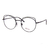 Óculos De Grau Hickmann Redondo Preto na internet
