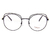 Óculos De Grau Hickmann Redondo Preto - comprar online