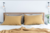 Pie de cama | Manta Dominga Mostaza - comprar online