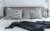 Pie de cama | Manta Dominga Plomo - comprar online