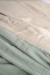Pie de cama | Manta Dominga Verde Oliva - comprar online