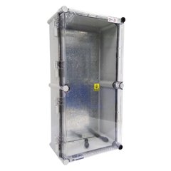 Caja modular aislante IP65 - Tapa transparente - comprar online