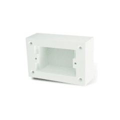 Caja ext. de pared p/bastidor IP55 - BLANCO