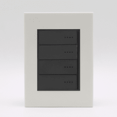 Kits BAUHAUS - BLANCO Y GRIS - Electricidad Escobar