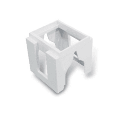 Adaptador para riel DIN 2 Mod. - BLANCO