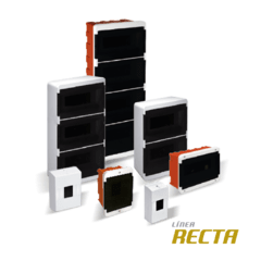 Tableros DIN 2 a 28 bocas - EMBUTIR