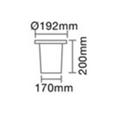 Artef. p/piso acero inox. IP54 - E27 - comprar online