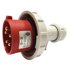 Ficha Industrial Móvil 3P+T 415V IP67 PRCBL - Electricidad Escobar