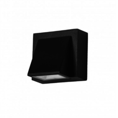 Artef. LED 3W unidireccional p/pared