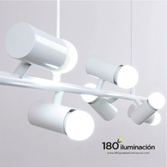 Colgante orientable 6 luces E27 - tienda online