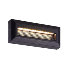 Artef. Unid. LED 2W p/pared IP54