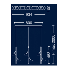Colgante LED 30W Dimerizable - comprar online