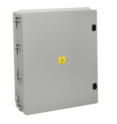 Gabinete est. IP65 - Tapa gris - APLICAR en internet