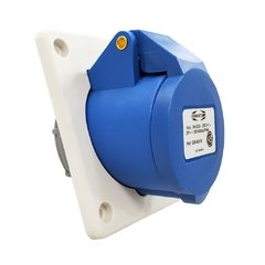 Toma Industrial Embutir 10° 2P+T 250V IP44