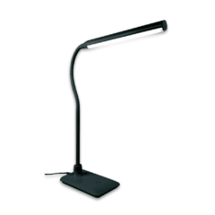 Velador LED flex. frío 5W - BLANCO O NEGRO