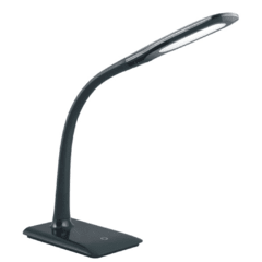 Velador LED flex. Frío 7W - BLANCO O NEGRO