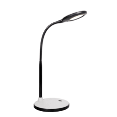 Velador LED flex. Cálido 5W - BLANCO O NEGRO