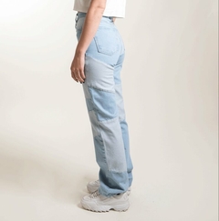 Mom Bootcut Recortes Patchwork (450) en internet