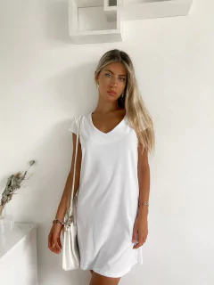 Vestido manga Princesa con lazo (7238) - tienda online