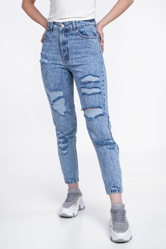 Mom Fit Mid Ripped (503) - comprar online